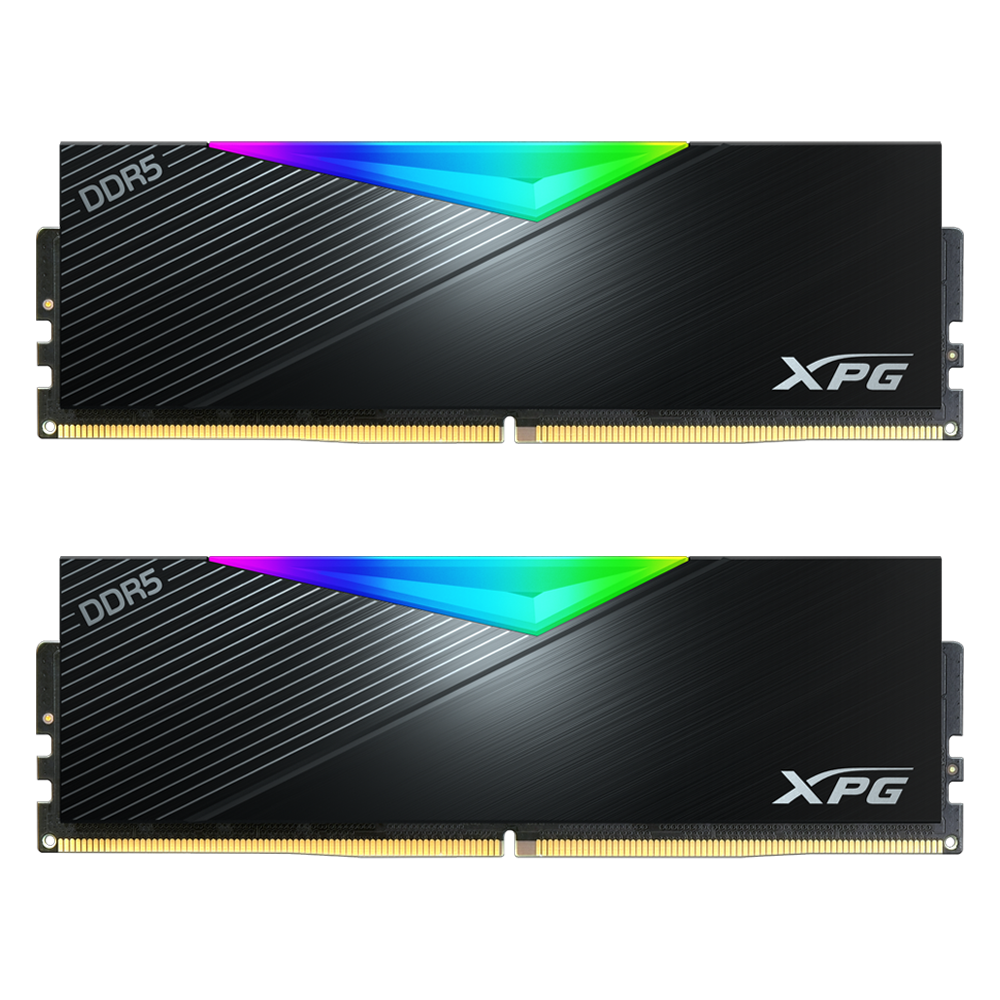 XPG Lancer 32GB (2x16GB) RGB 6000MHz CL30 INTEL XMP/ AMD EXPO DDR5 Siyah Dual Kit Ram görsel 1