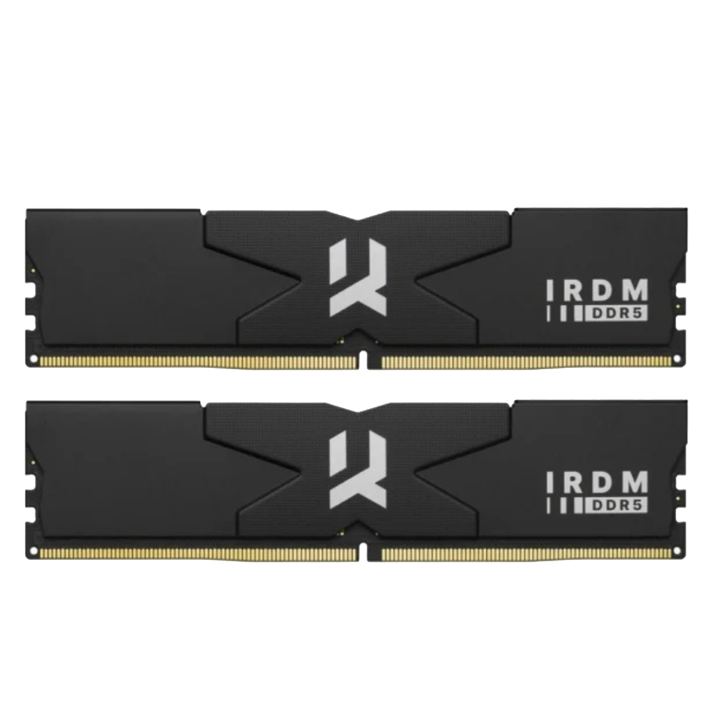GOODRAM 64GB (2x32GB) IRDM BLACK V 6400MHz CL32 DDR5 Siyah Dual Kit Ram
