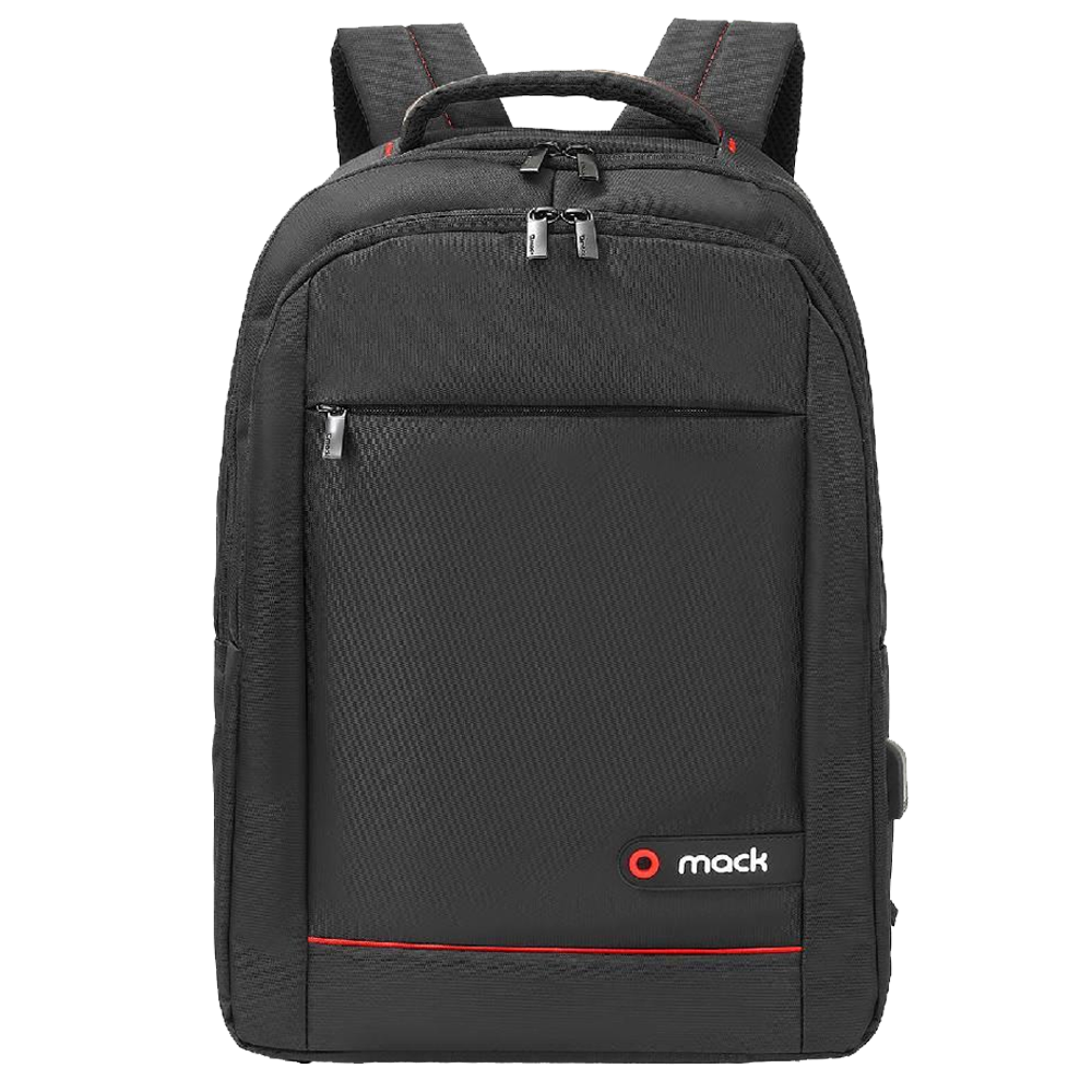 MACK Office 17.3" USB Girişli Siyah Notebook Sırt Çantası