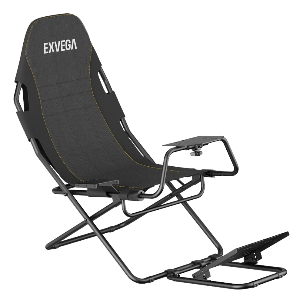 Exvega EX815 Katlanabilir Koltuklu Sim Racing Yarış Simülatörü Kokpiti