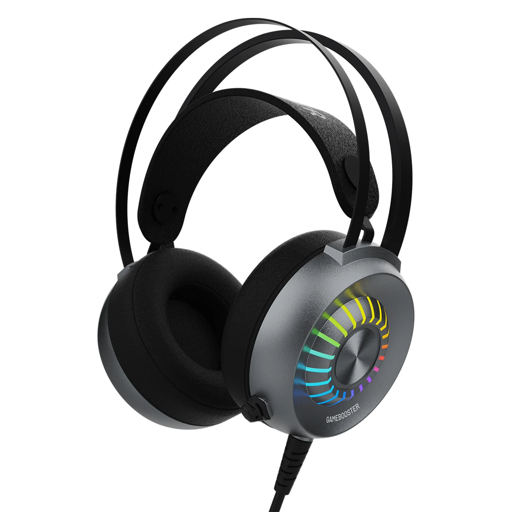 GameBooster GB-H13 ALBA Virtual  7.1 Surround Rainbow Gri Kablolu Gaming Kulaklık