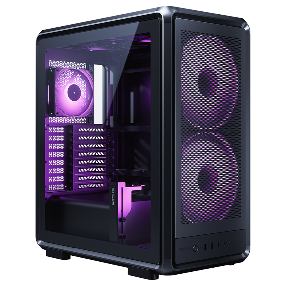 Cooler Master Masterframe 500 Mesh ARGB 200mm Tempered Glass USB 3.2 Siyah E-ATX Mid Tower Kasa