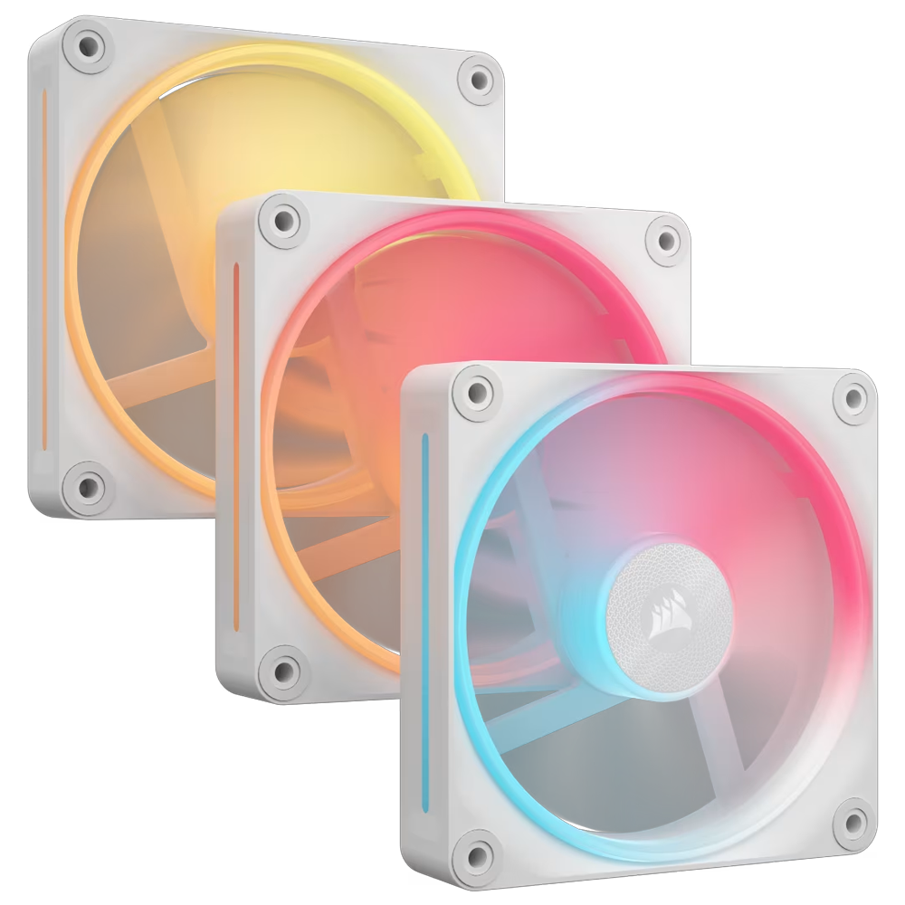 CORSAIR iCUE LINK LX120-R RGB 120mm PWM Beyaz Üçlü Kasa Fanı