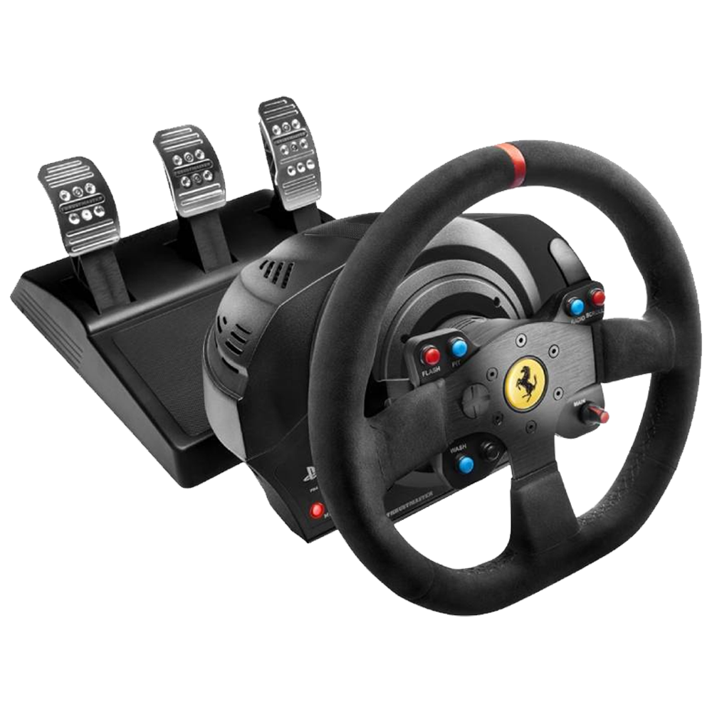 Thrustmaster T300 Ferrari Integral Alcantara Edition Yarış Direksiyonu Seti