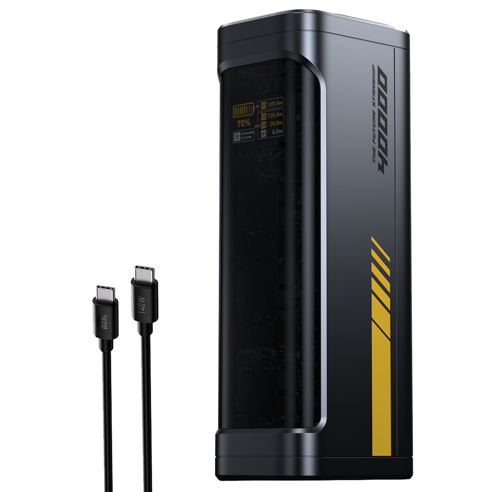 AOHI The Future Starship PD 140W 40.000mAh Power Bank & Power Station