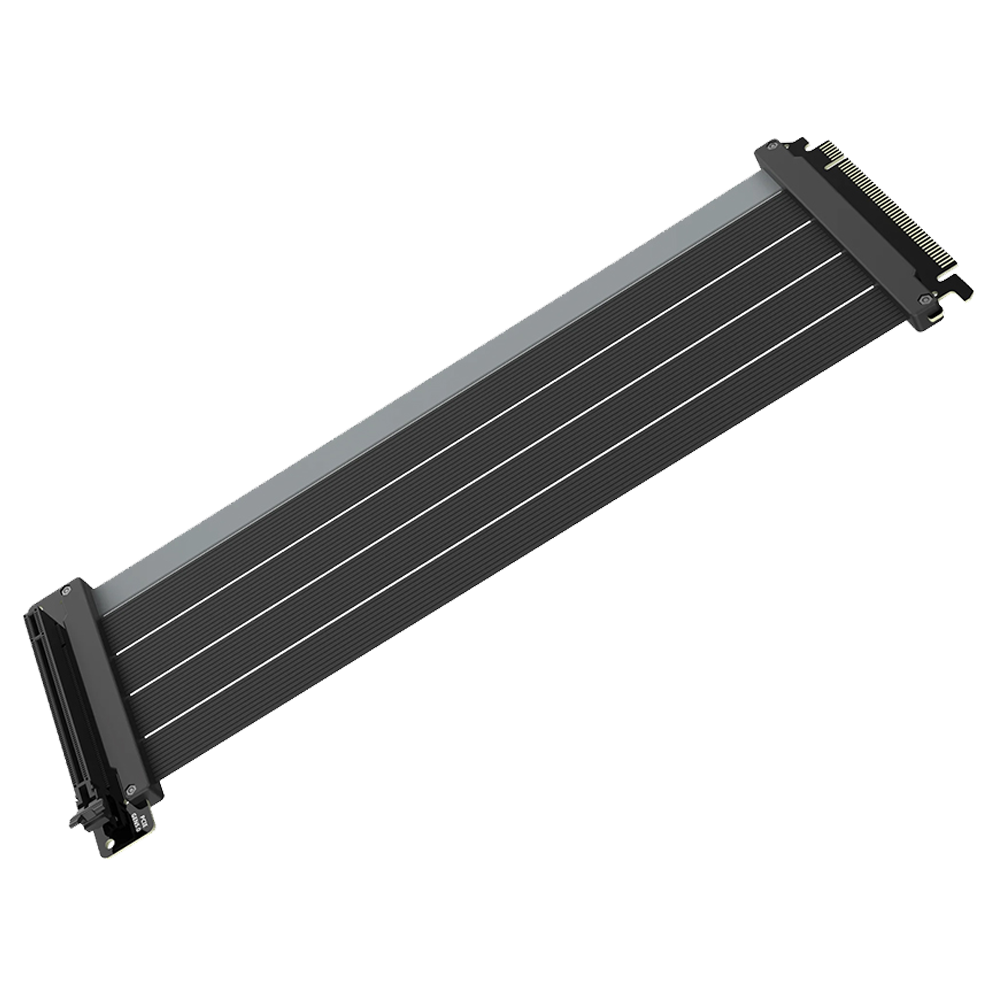 Cooler Master Siyah PCIE5.0 Yükseltici Kablo 300mm