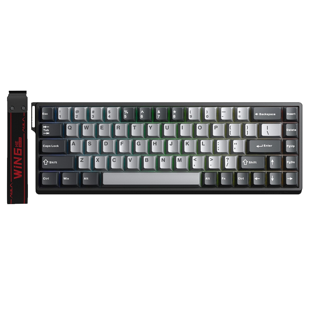 Aula Win68 HE Pro Xingyi Switch Hot Swap TKL RGB Gri Kablolu Gaming Klavye