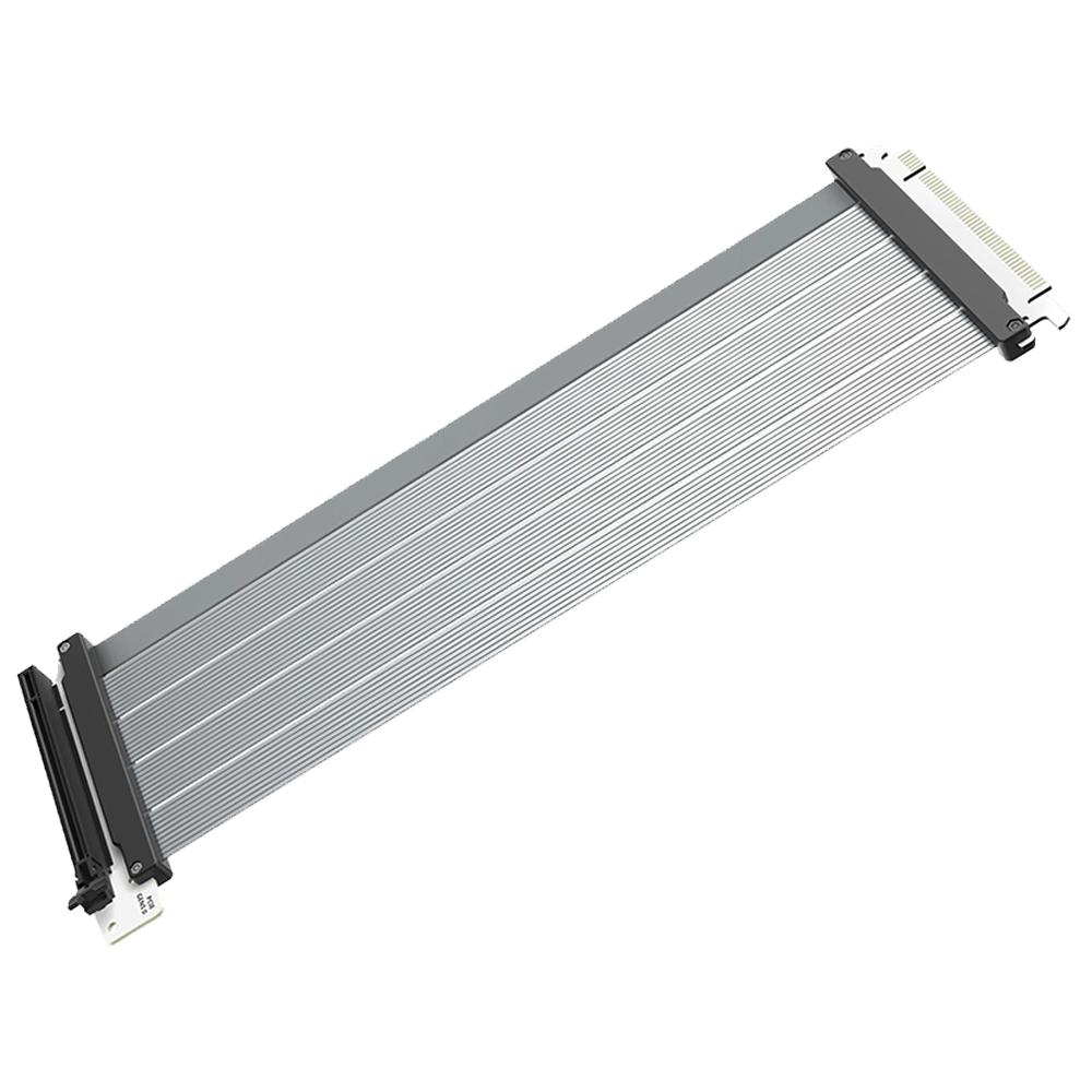Cooler Master Beyaz PCIE5.0 Yükseltici Kablo 300mm