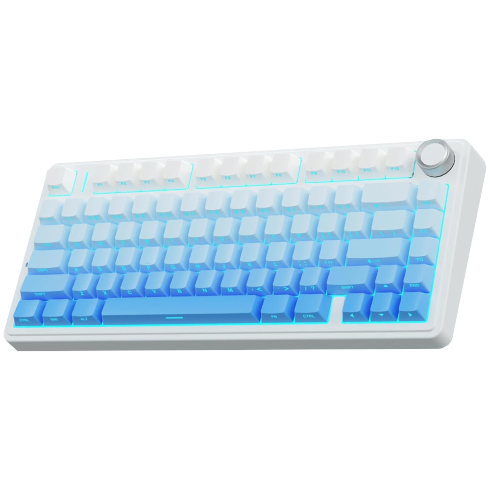 Aula F75 Seiya Switch Hot Swap TKL RGB Mavi Kablosuz Gaming Klavye