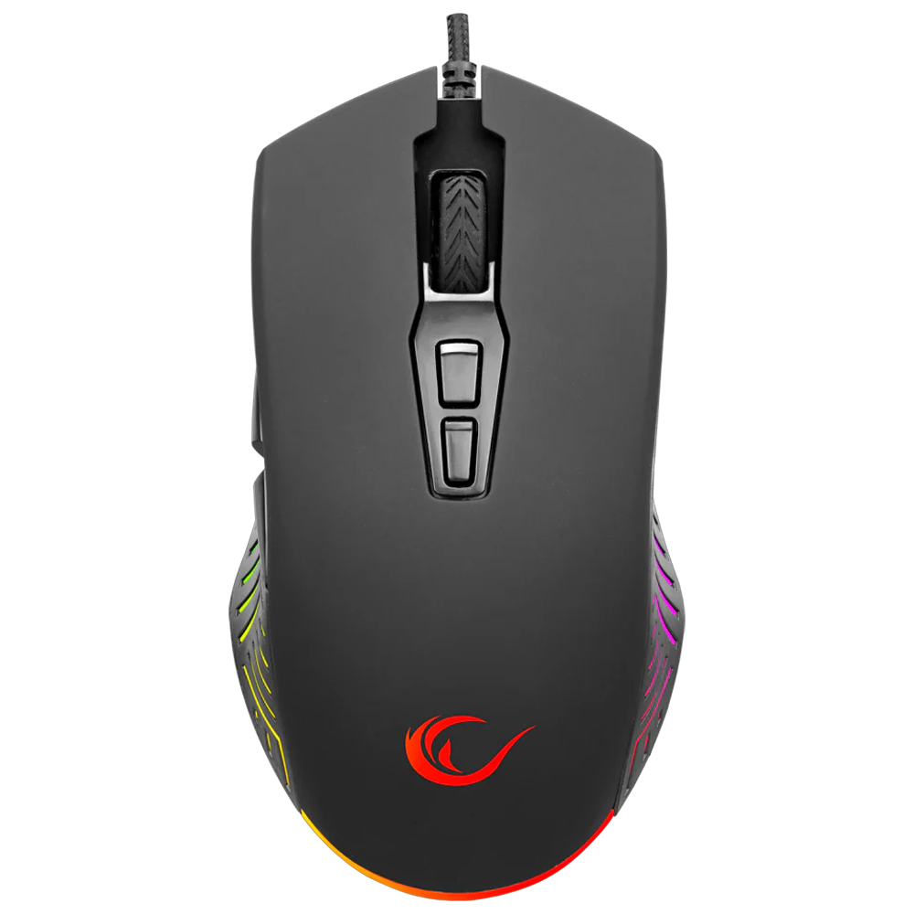 Rampage SMX-G68S SPEAR V2 12800DPI RGB Kablolu Siyah Gaming Mouse