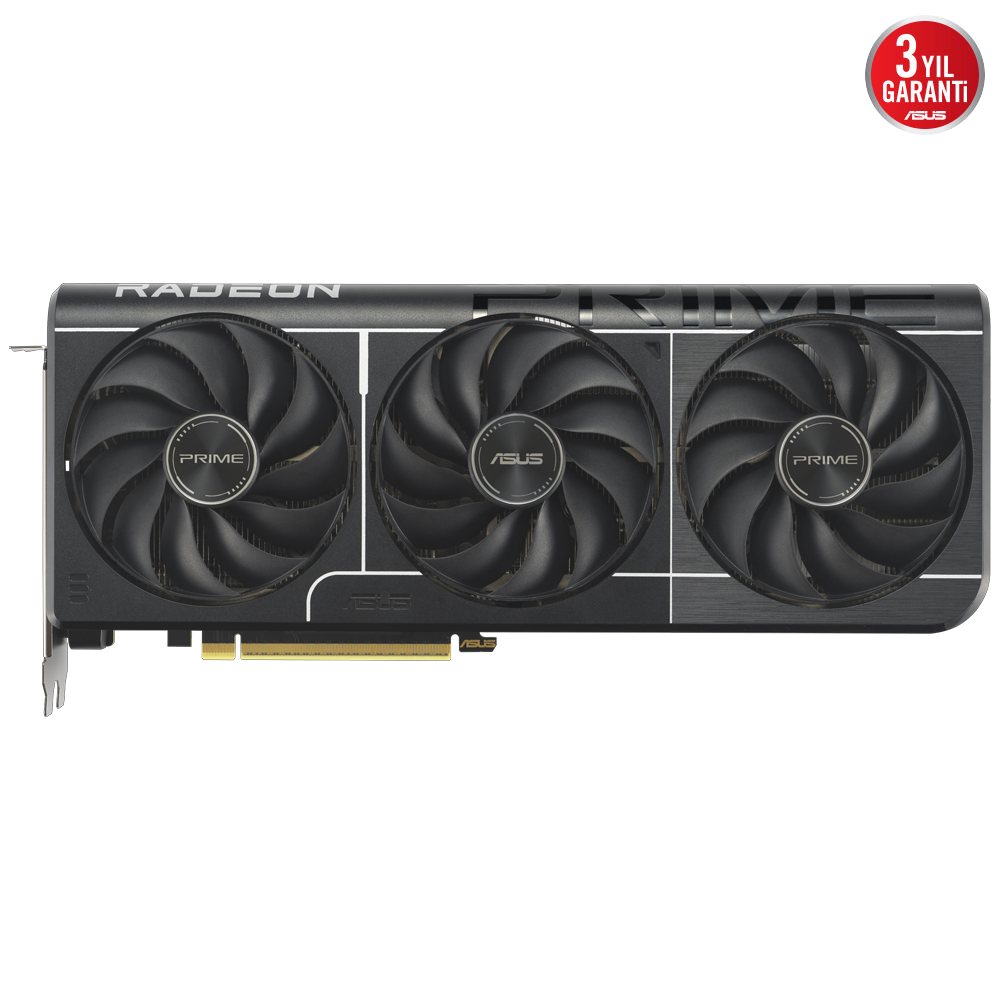 ASUS Prime Radeon RX 9060 XT OC Edition 16GB GDDR6 128 Bit Ekran Kartı
