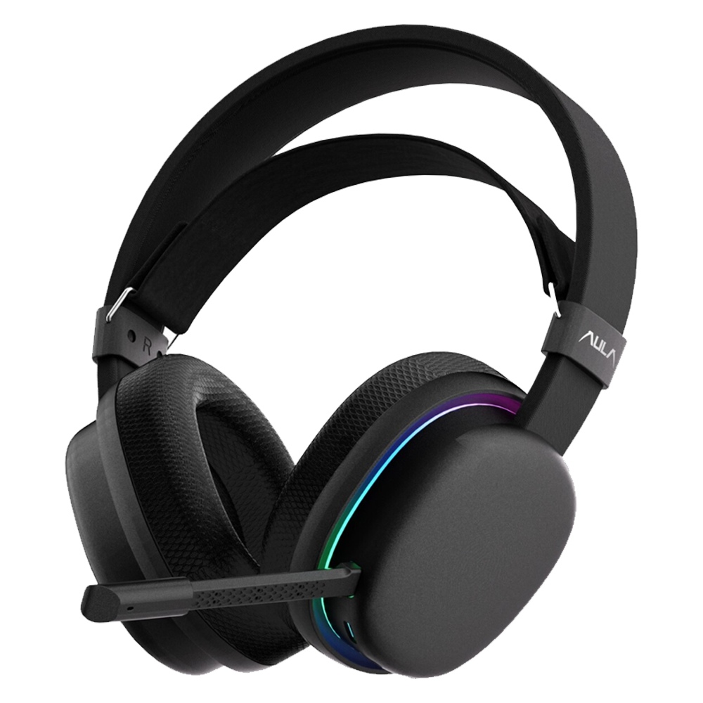 Aula G7 Tri Mode RGB Kablosuz Siyah Gaming Kulaklık