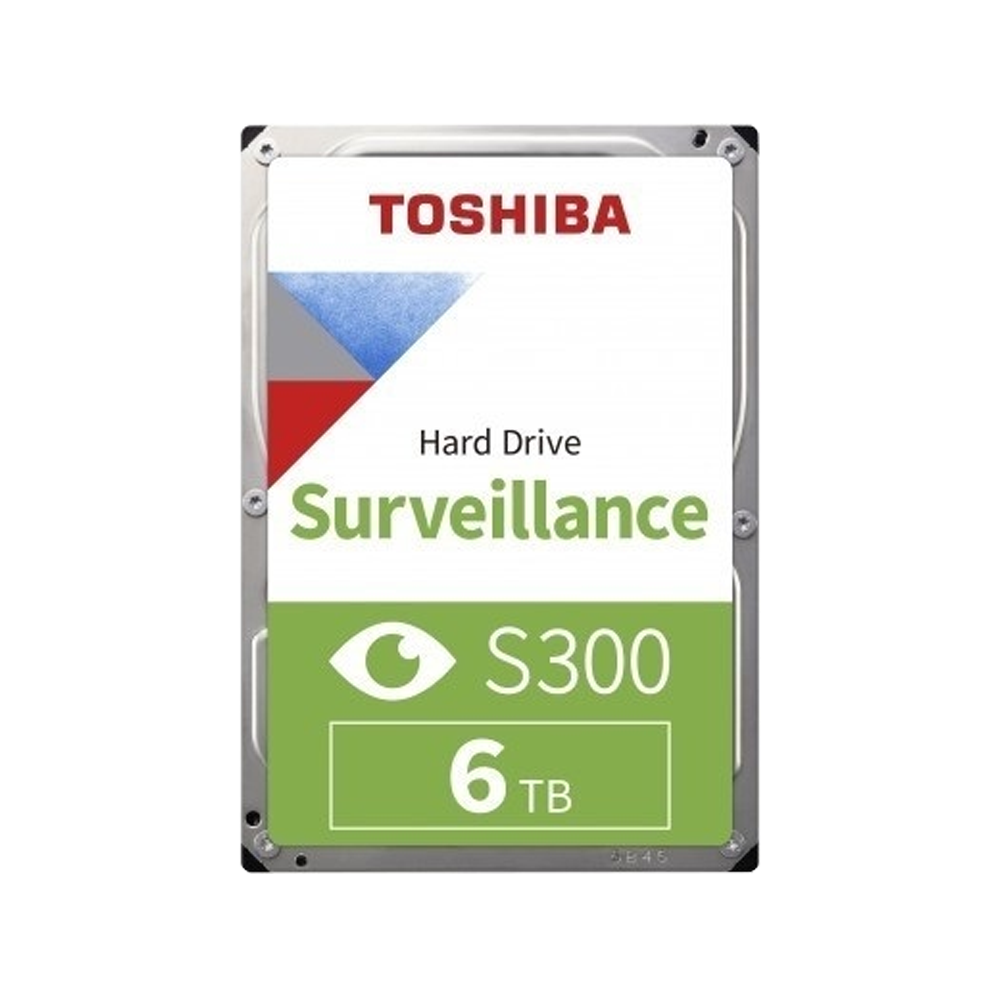 TOSHIBA 3.5" 6 TB S300 HDWT860UZSVA 5400Rpm 256MB SATA6 Harddisk