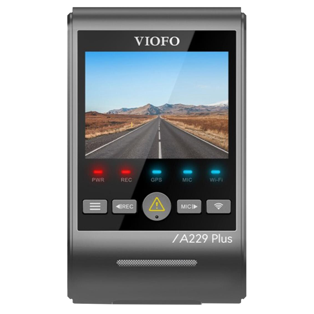 VIOFO A229 Plus 2K HDR Sony Starvis 2 Sensörlü Wİ-Fi GPS'li Araç Kamerası
