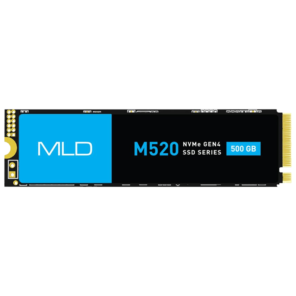 MLD M520 500GB NVME 2280 Gen4 M.2 SSD 5000MB Okuma 2500MB Yazma