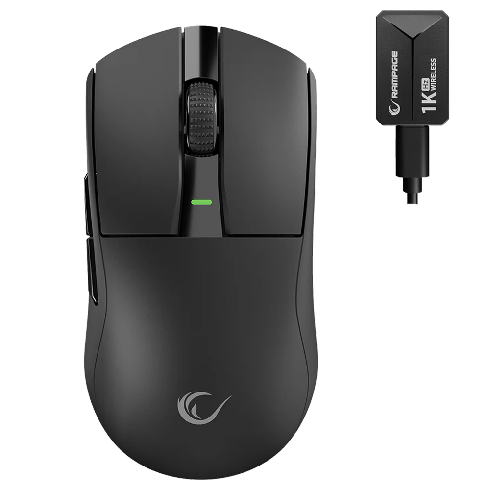  Rampage ZENITH 26000DPI 1000Hz Kablosuz Siyah Gaming Mouse