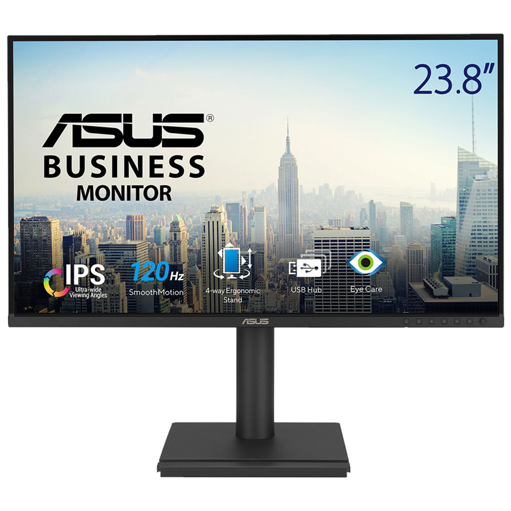 ASUS BE249QG 24" 120Hz 5ms HDMI DP AdaptiveSync HDR10 Pivot FHD IPS Monitör