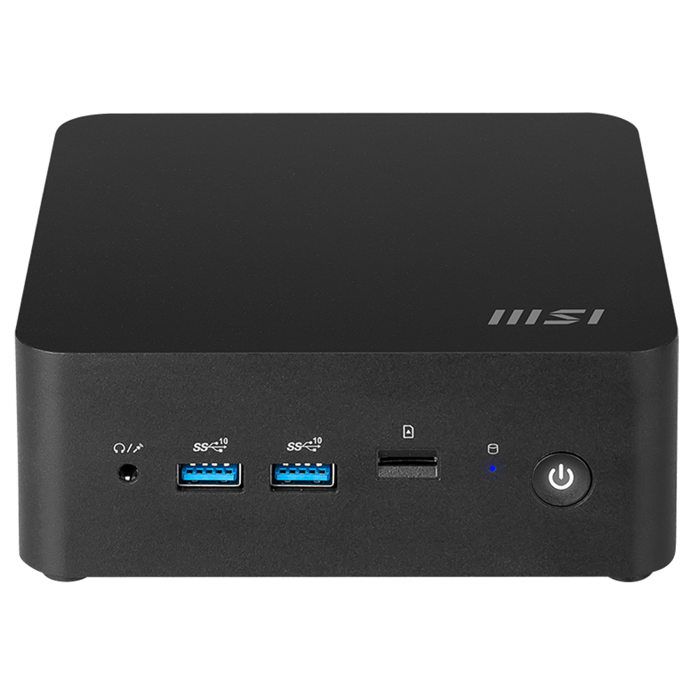MSI CUBI NUC 1MG-238BEU Core 5 120U W11 Siyah Mini PC