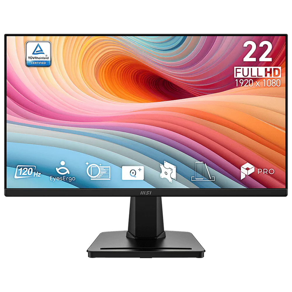 MSI PRO MP225 E12VL 22" 120Hz 4ms HDMI AdaptiveSync FHD VA Monitör