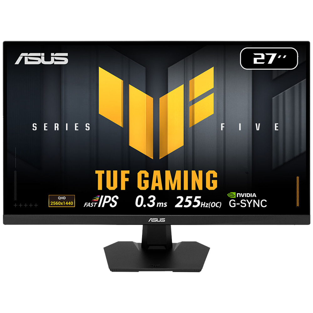 ASUS TUF Gaming VG27AQME5F 27" 255Hz 0.3ms HDMI DP AdaptiveSync HDR10 QHD Fast IPS Gaming Monitör