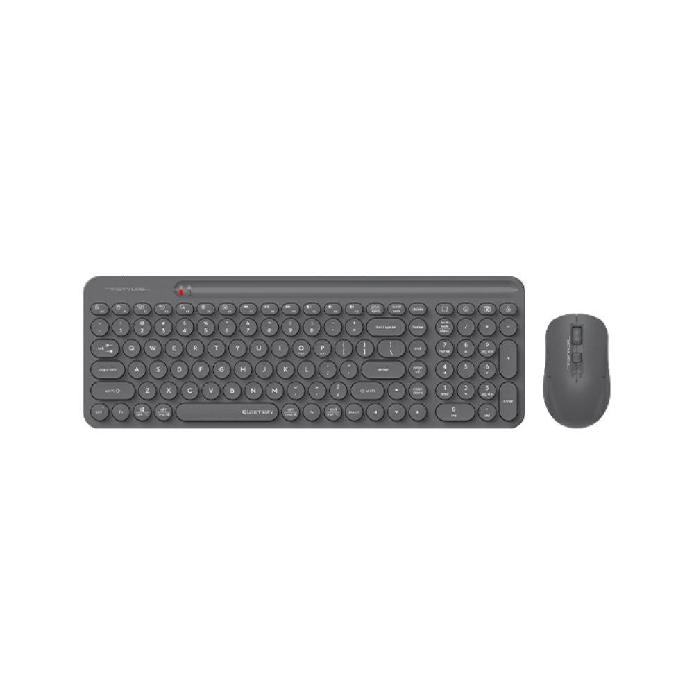 A4 Tech FG3300 AIR 2 Gri Türkçe Q Kablosuz Klavye Mouse Set