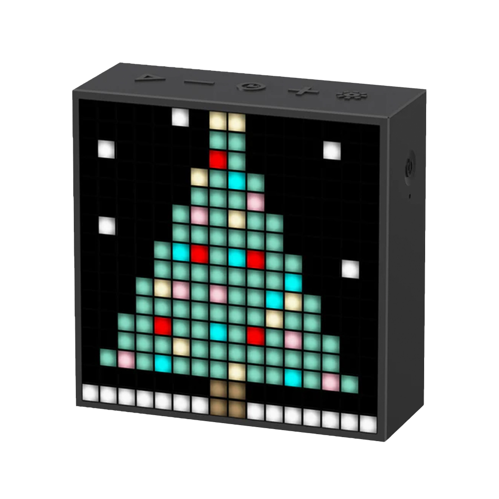 Divoom Timebox Evo Pixel Art Smart Siyah Bluetooth Hoparlör | ITOPYA