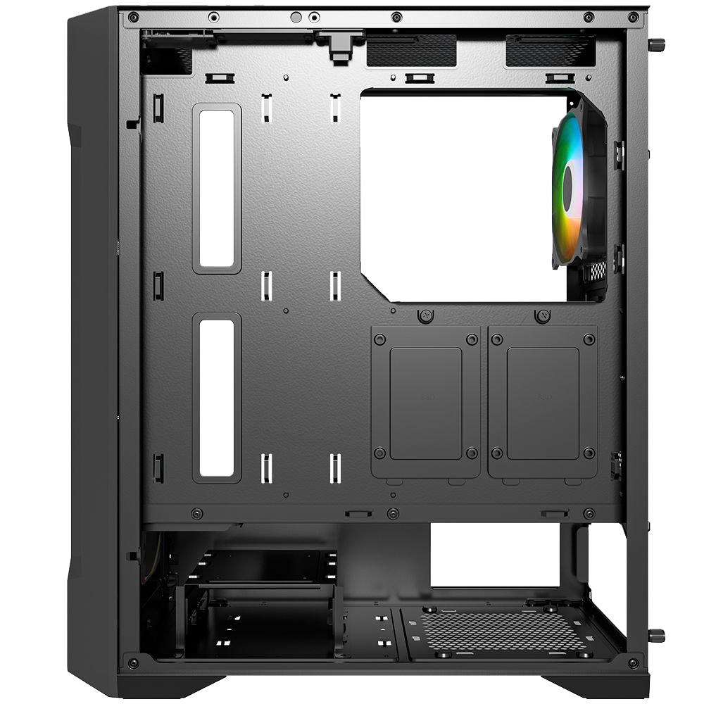 PowerBoost PB-PS6849B 650W 80+ Bronze USB 3.0 Tempered Glass Mesh Rainbow Fanlı ATX Mid Tower Gaming Kasa