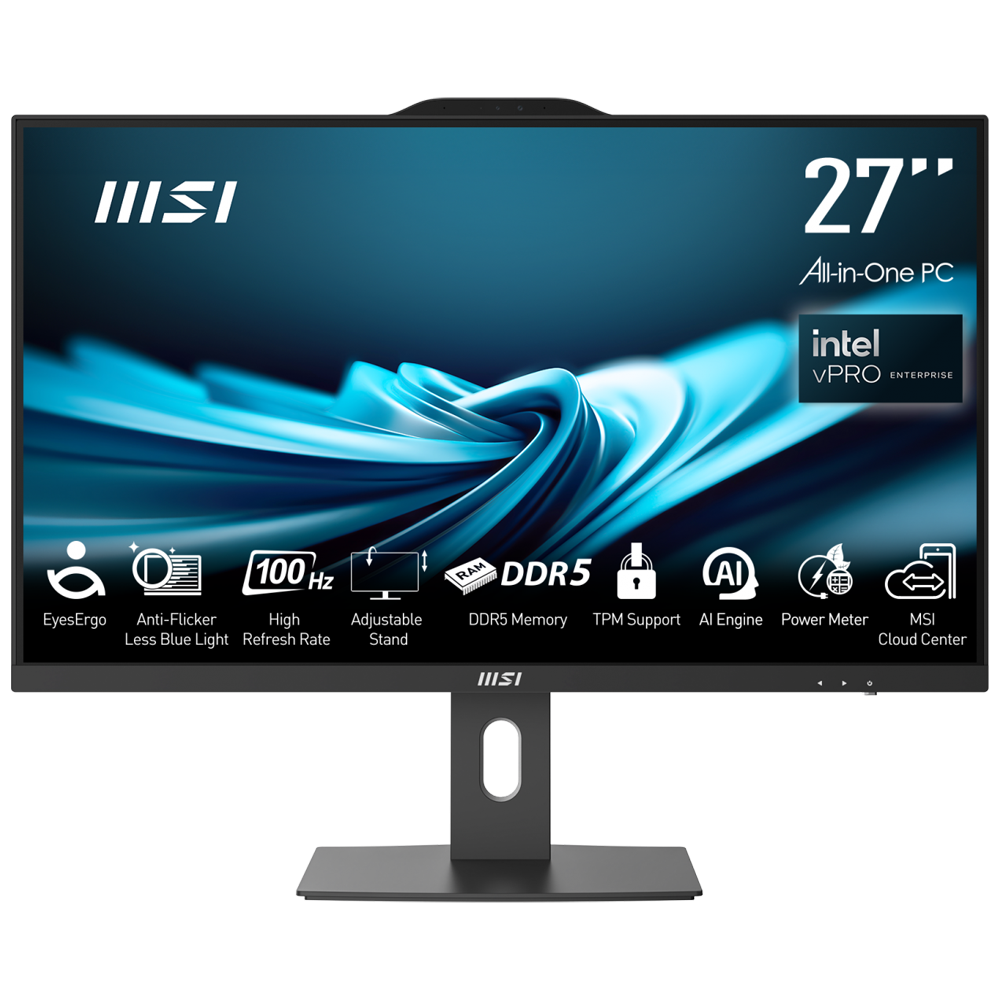 MSI PRO AP272P 14MQ-864EU i7-14700 16GB DDR5 1TB SSD W11PRO 27" FHD IPS Siyah AIO Masaüstü PC