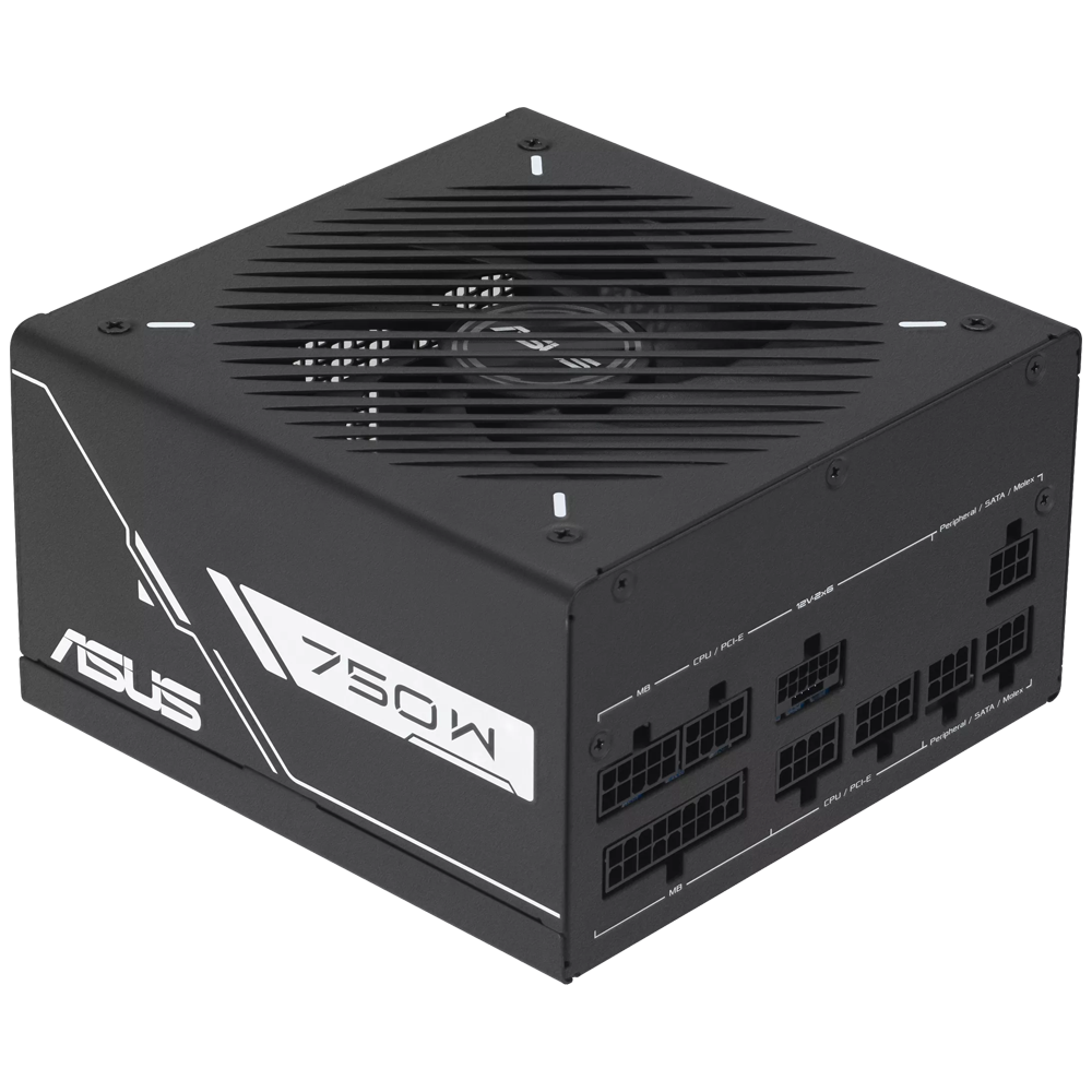 ASUS PRIME 750G 750W 80+ Gold ATX 3.1 Gen 5.1 135mm Fanlı PSU görsel 1