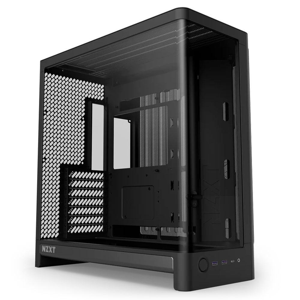 NZXT H6 Tempered Glass USB 3.2 USB-C Siyah ATX Kasa