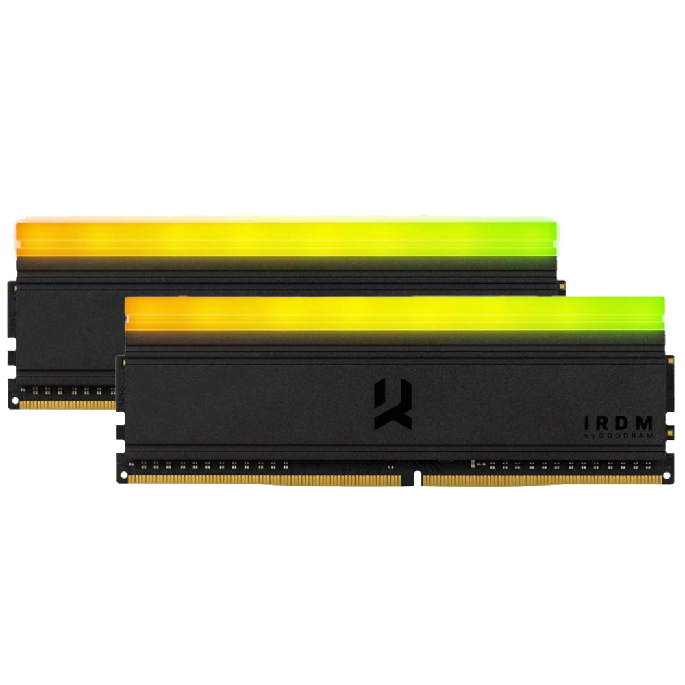GOODRAM 16GB(2x8GB) IRDM RGB 3600MHz CL18 DDR4 Siyah Bulk Dual Kit Ram
