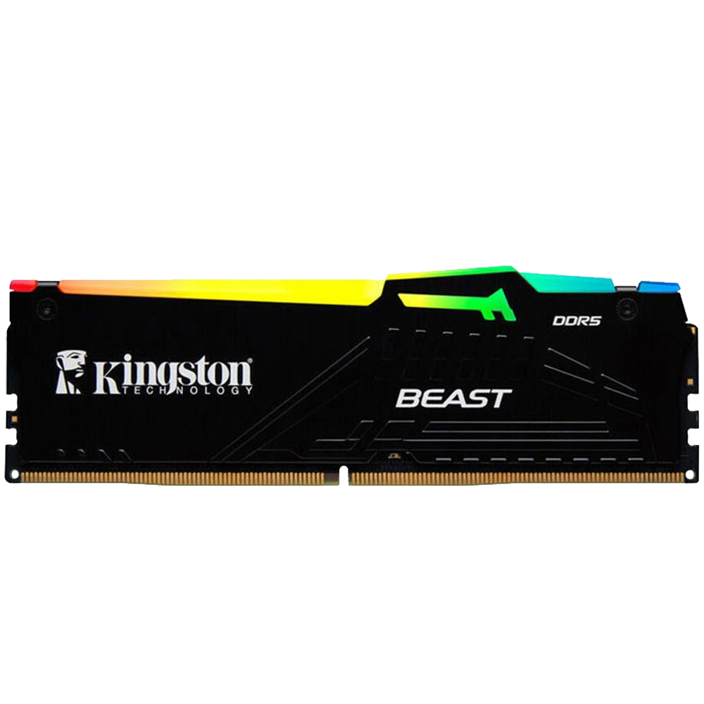 Kingston 32GB Beast RGB EXPO EXPO/XMP 6400 MHz CL32 DDR5 Single Kit Ram