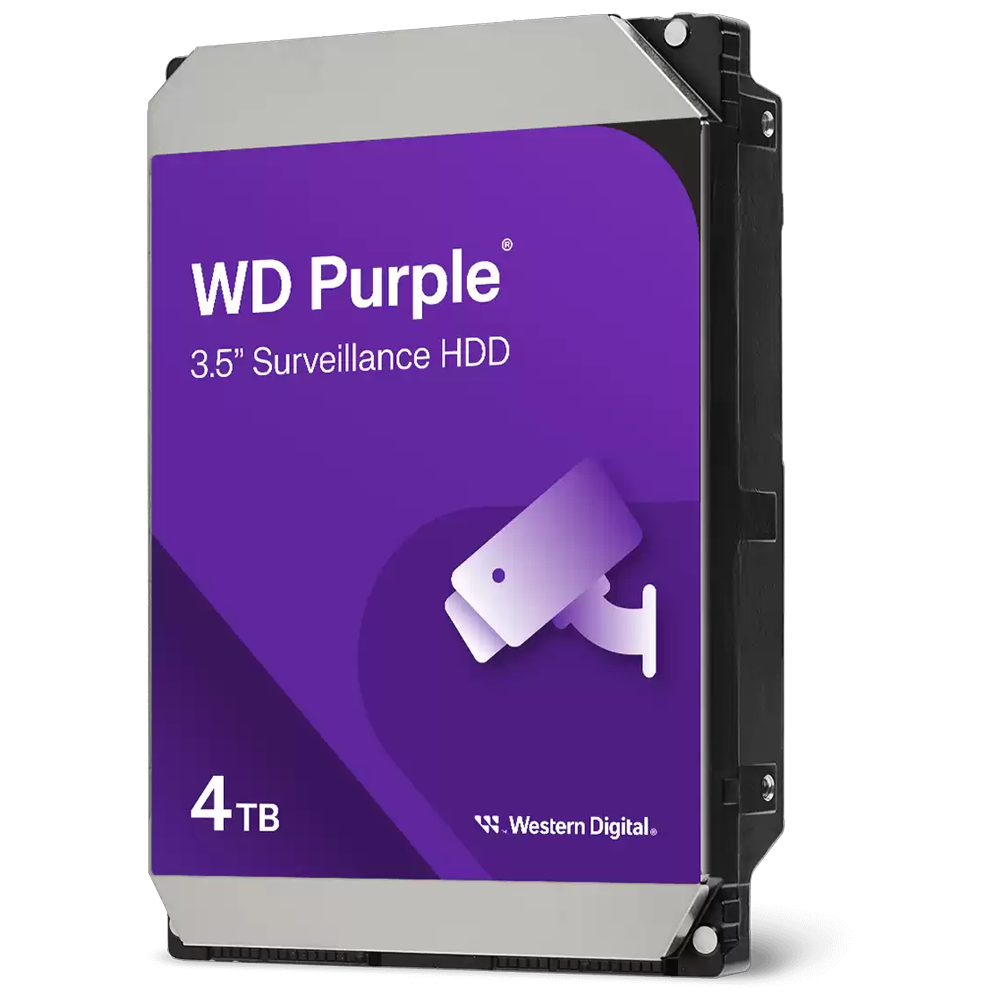 WD 4TB Purple 128MB SATA 3.0 5400rpm Güvenlik Harddisk