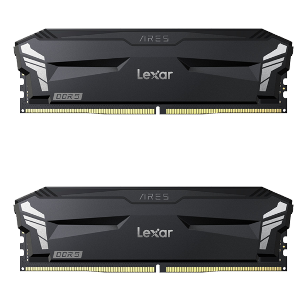 Lexar 32GB (2x16GB) ARES 6000MHz CL30 XMP/EXPO DDR5 Soğutuculu Siyah Dual Kit Ram