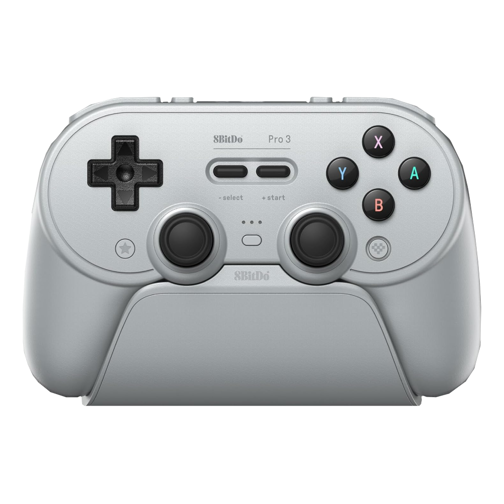 8BitDo Pro 3 TMR Hall Efect Triggers Kablosuz Gri Gamepad