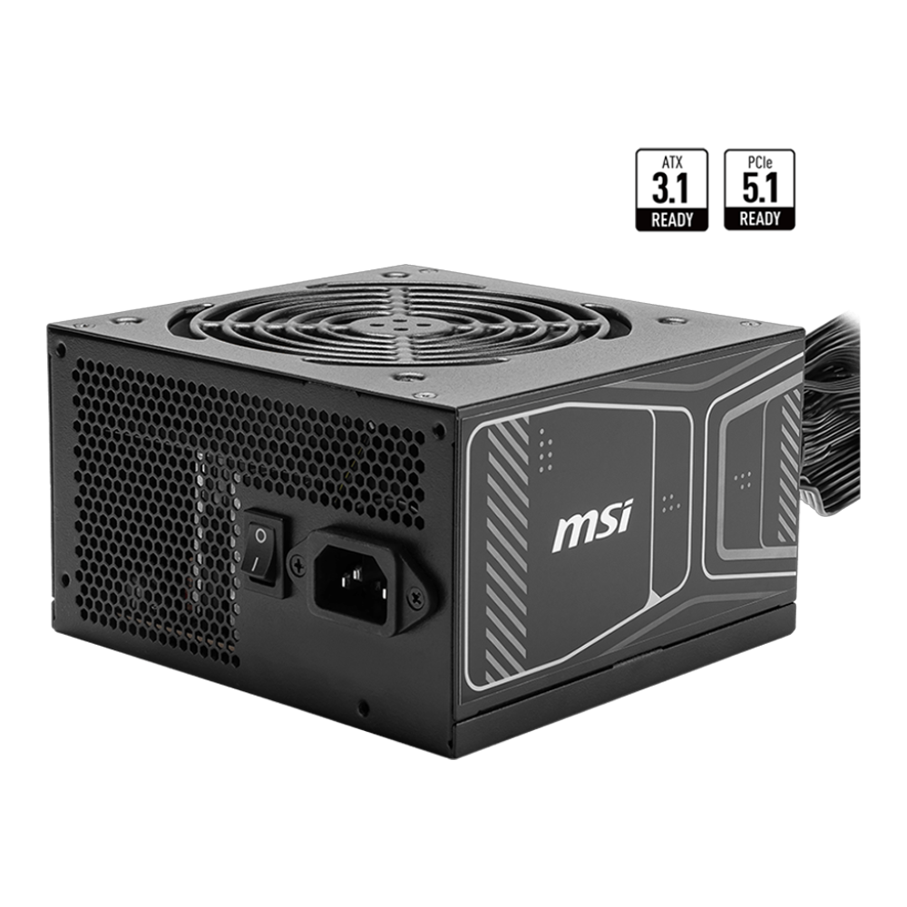 MSI MAG A750GN 750W 80+ Gold GEN 5.1 ATX 3.1 120mm Fanlı PSU