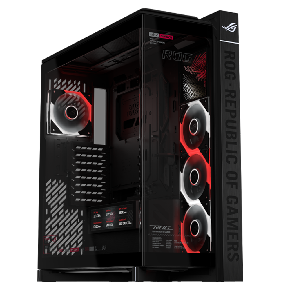 ASUS ROG CRONOX ARGB USB 3.2 Type-C Siyah E-ATX Mid Tower Kasa