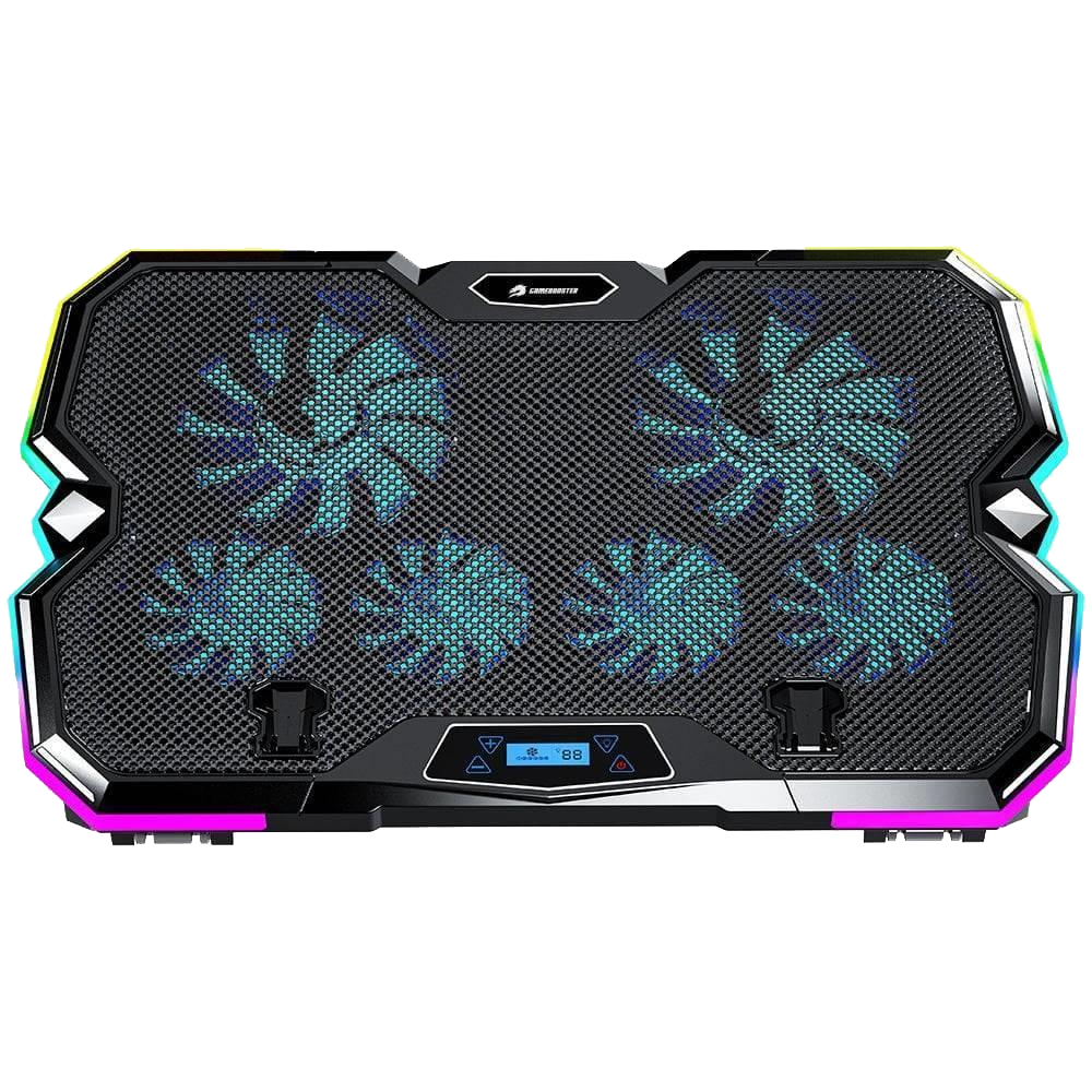 GameBooster GB-NS10 Hurricane RGB 14"-19" Led Notebook Soğutucu Stand