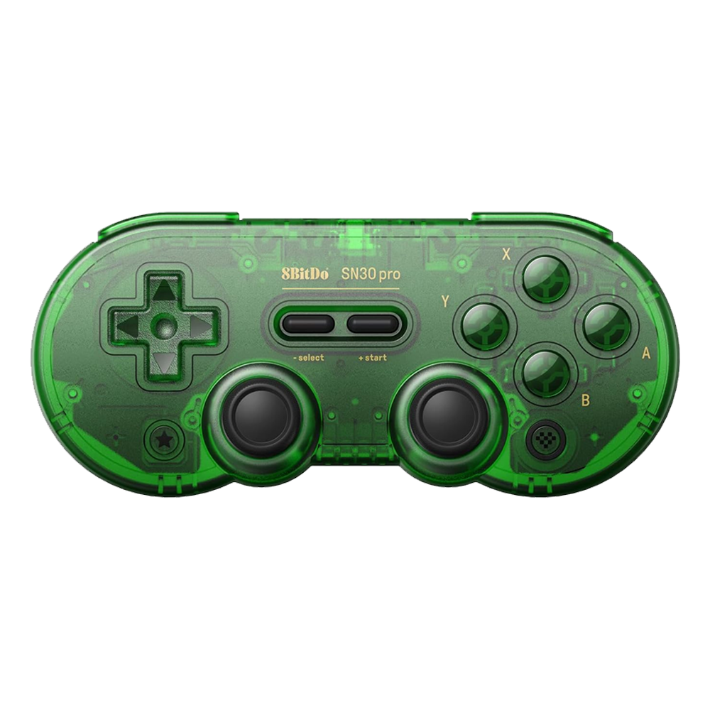 8BitDo Sn30 Pro Hall Efect Kablosuz Jade Yeşil Gamepad