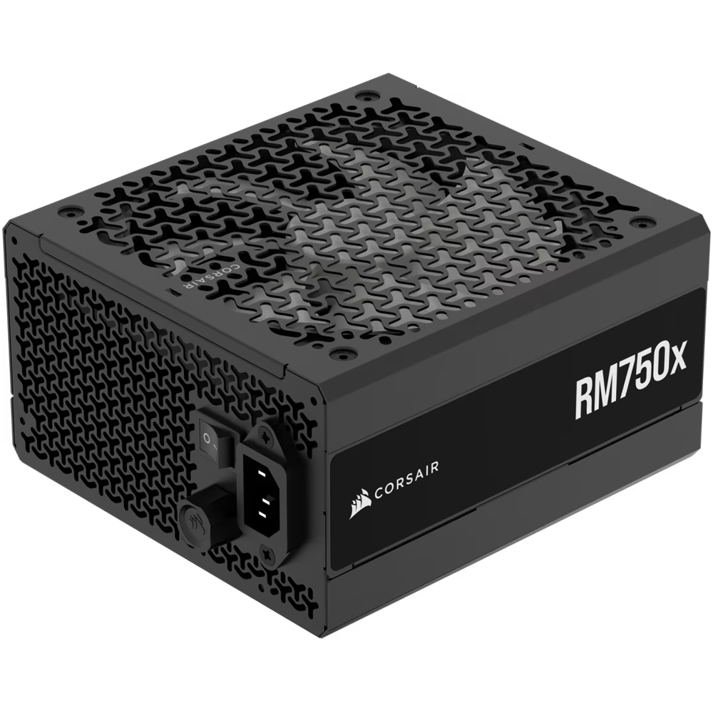 CORSAIR RM750x 750W 80+ Gold 140mm ATX 3.1 Full Modüler Fanlı Siyah PSU görsel 1