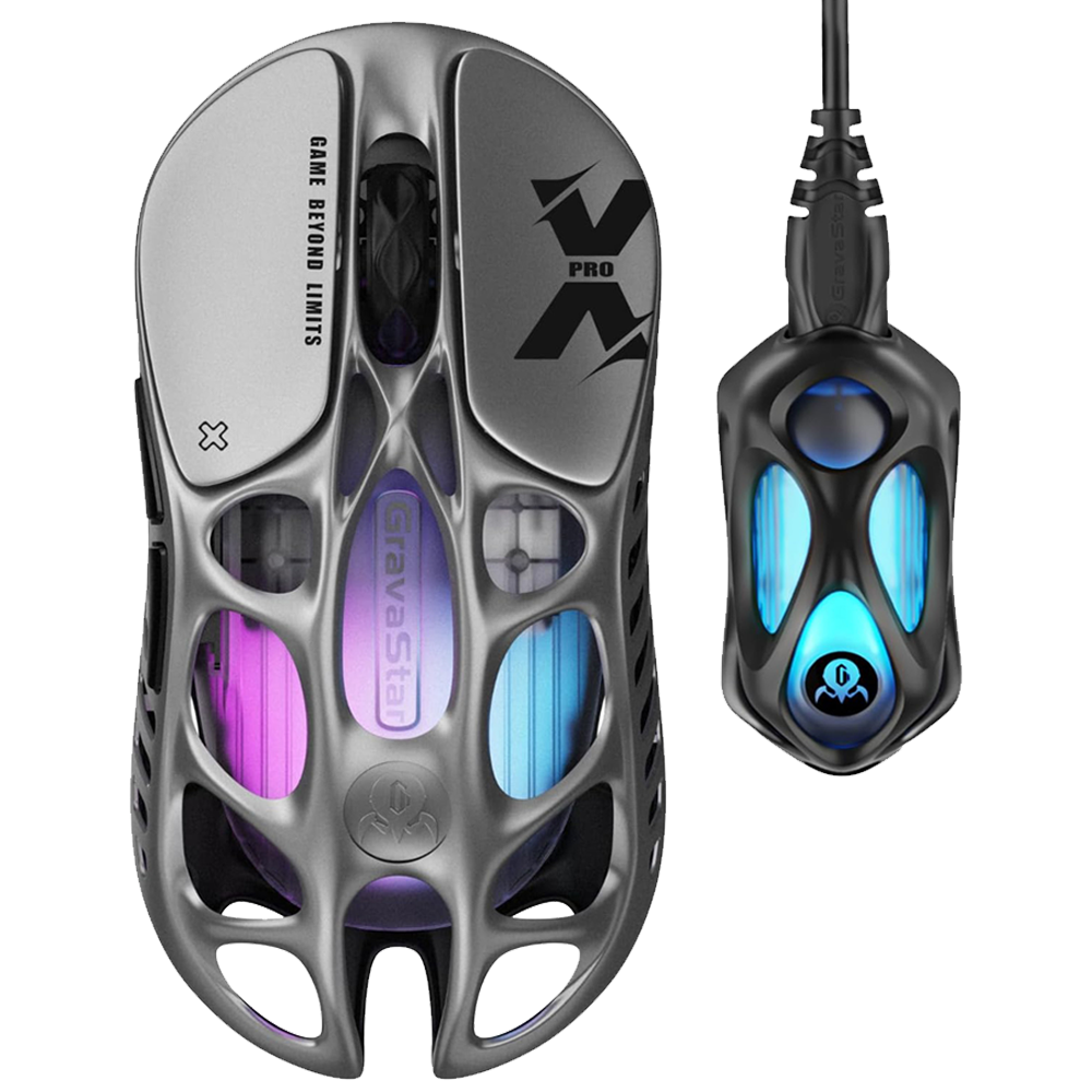 GravaStar Mercury K1 Pro Klavye + GravaStar Mercury XPro Mouse + Divoom Times Gate 5 RGB Gaming Aksesuar Bundle Paket