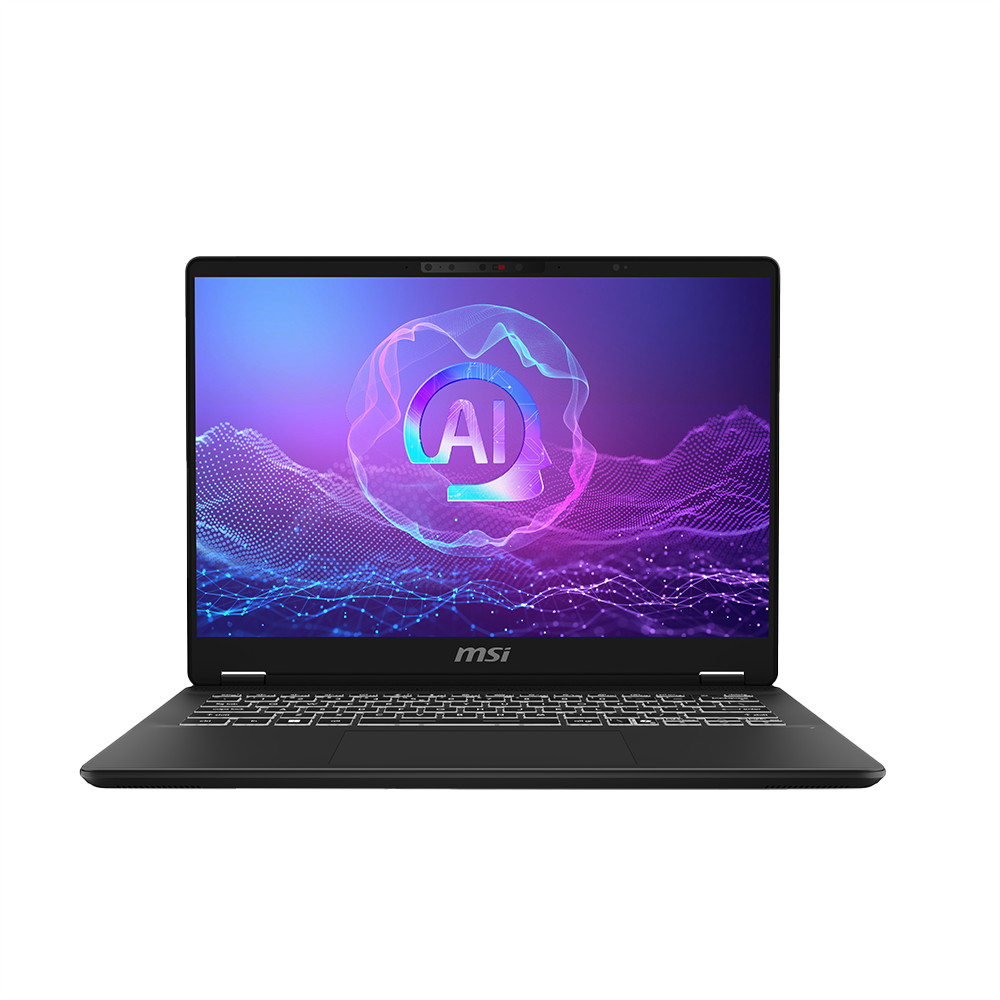 MSI PRESTIGEPRO 14 AI C2HVEG-076TR Ultra 7 255H 32GB DDR5 RTX4050 GDDR6 6GB 1TB SSD 14" FHD+ 144Hz W11 Gri Notebook