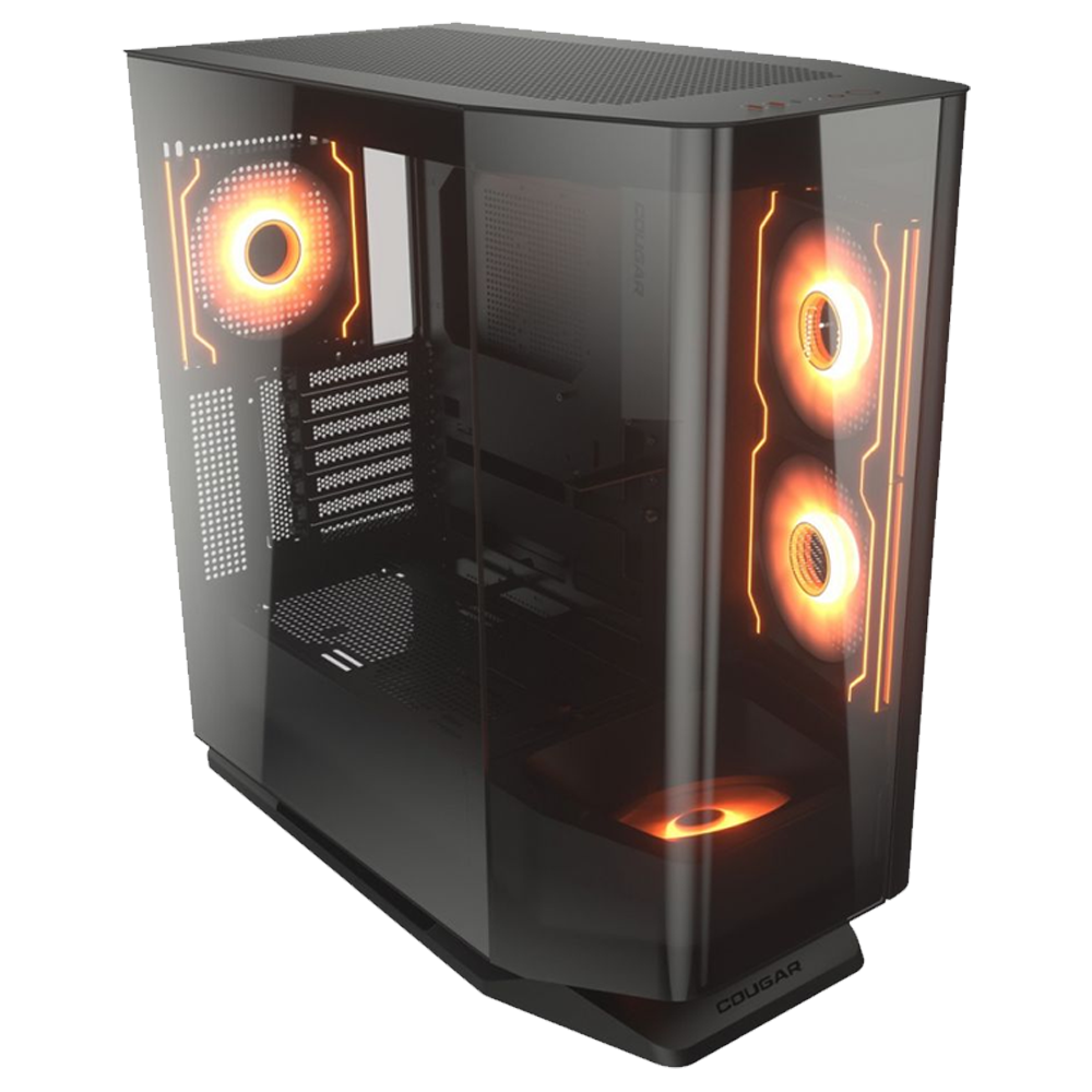 COUGAR FV270 Tempered Glass RGB Siyah E-ATX Gaming Kasa görsel 1