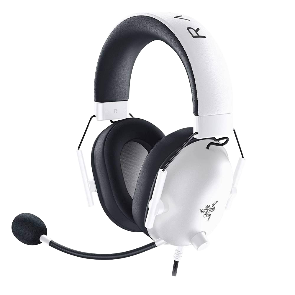Razer BlackShark V2 X Kablolu Beyaz Gaming Kulaklik | ITOPYA