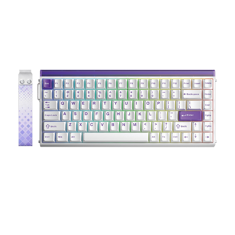 Aula Hero 84 He Black King Switch Hot Swap RGB Beyaz Kablosuz Gaming Klavye
