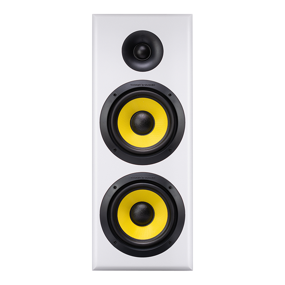 Thonet & Vander Hoch Bluetooth 5.3 Uzaktan Kumandalı RCA 120W Beyaz 2.0 RMS Hoparlör