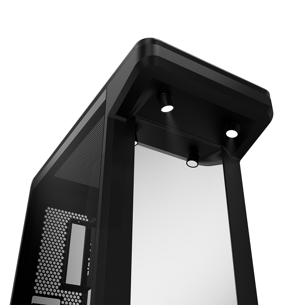 Cooler Master Masterframe 360 Mirror Mesh Tempered Glass USB 3.2 Siyah ATX Mid Tower Kasa