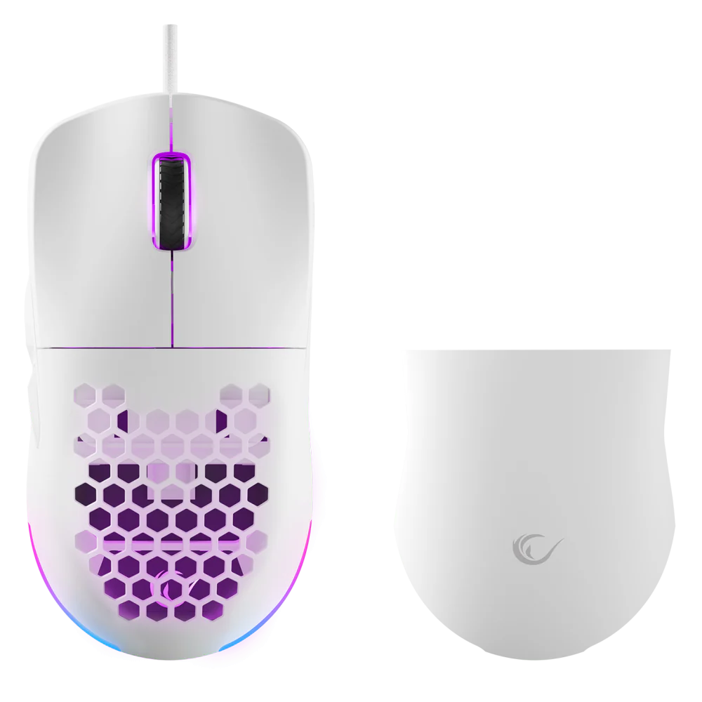  Rampage BLINK 12800DPI 1000Hz RGB Kablolu Beyaz Gaming Mouse