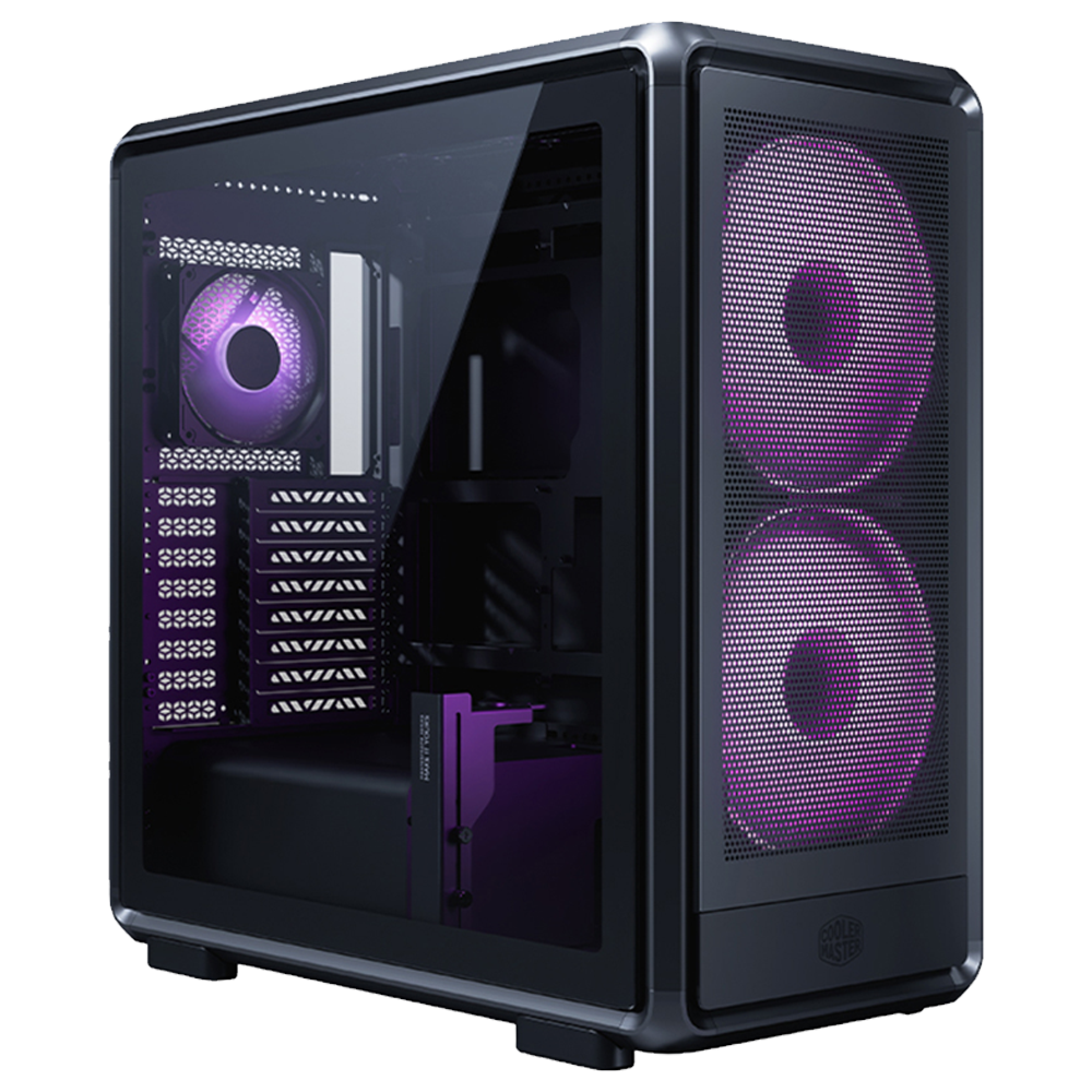 Cooler Master Masterframe 600 Mesh ARGB 200mm Tempered Glass USB 3.2 Siyah E-ATX Mid Tower Kasa