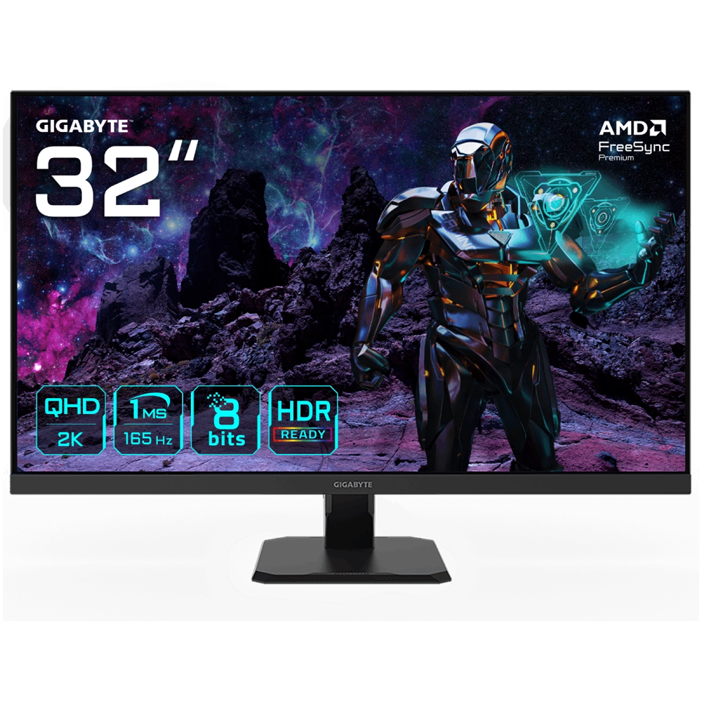 GIGABYTE GS32Q 31.5" 170Hz(OC) 1ms HDMI DP FreeSync Premium HDR Ready QHD SS IPS Gaming Monitör